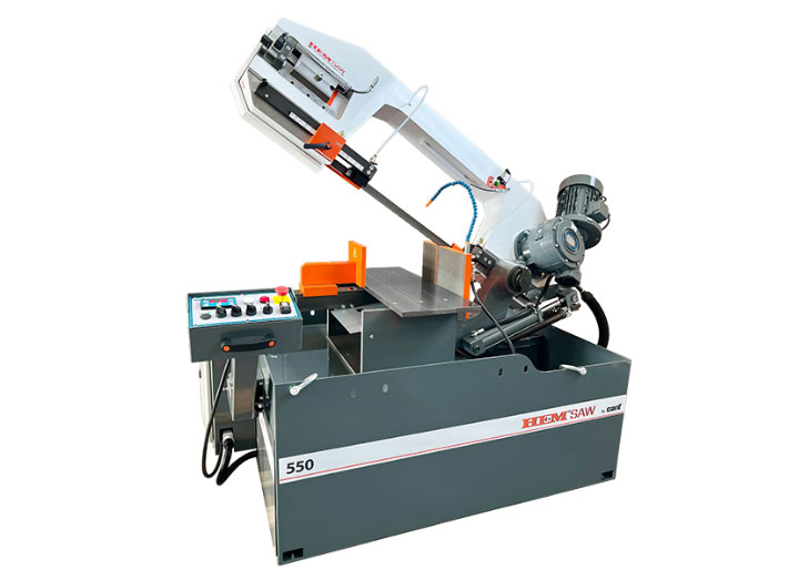 HE&M Saw Distributor Horizontal Pivot